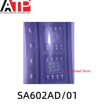 10 шт. оригинальных интегральных микросхем SA602AD/01 SOP8 SA602A SA602A