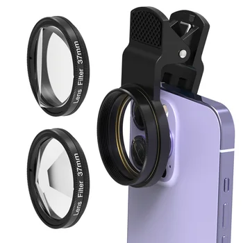 37-мм объектив камеры KnightX со спецэффектами Рыбий глаз Макро cpl для смартфона