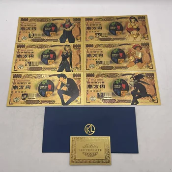 Manga57 6 Дизайнов Ковбойских Высококачественных Аниме-Банкнот Kelin для Детских Мультяшных Подарков для коллекции
