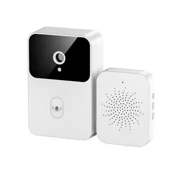 Wifi Дверной звонок Беспроводной телефон для умного дома Дверной звонок Камера видеонаблюдения Видеодомофон Hd ИК Камера ночного видения для домашних квартир