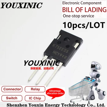 YOUXINIC 2021 + 100% Новый Импортный Оригинальный IKW75N65ES5 K75EES5 TO-247 IGBT транзистор FET 75A 650V