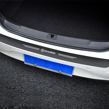 Автомобильная Наклейка На Дверь Из Углеродного Волокна для Украшения Багажника Changan Auto Accessories