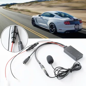 Автомобильный Авто Bluetooth беспроводной адаптер Радио AUX кабель Музыкальный приемник модуль адаптер громкой связи BT вызов Универсальный для дома