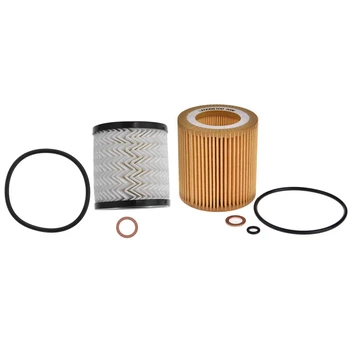 Автомобильный Масляный фильтр из 2 комплектов для Bmw Mini Cooper R55 R56 R57 R58 R59 R60 R61 Двигатель 11427622446