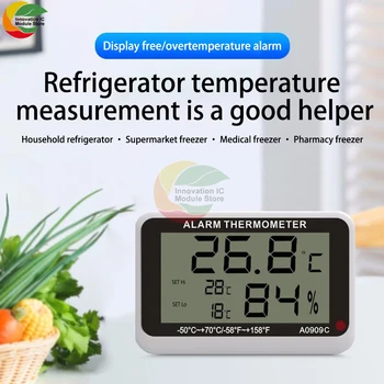 Внутренний Наружный термометр Гигрометр Беспроводная Метеостанция Монитор температуры и влажности Внутри Наружного термометра