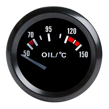 Датчик температуры масла Автомобильные Аксессуары Высокопроизводительный 2-дюймовый автомобильный измеритель температуры масла