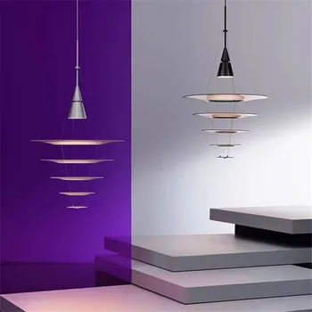 Дизайнерский Подвесной светильник Enigma White Flying levitating ufo light Освещение ресторана Художественное Оформление Гостиной свет для домашнего дизайна