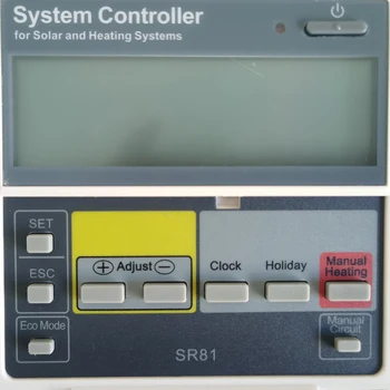 Дисплей предназначен только для контроллера солнечного водонагревателя SR81 для домашнего применения