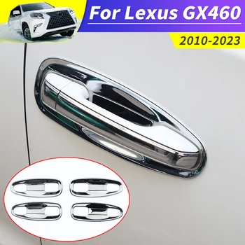 Для 2010-2023 Lexus GX460 Накладка Для Украшения Двери Автомобиля Из Нержавеющей Стали GX 400 Аксессуары Для Обновления Внешнего Вида 2022 2021 2020 2019
