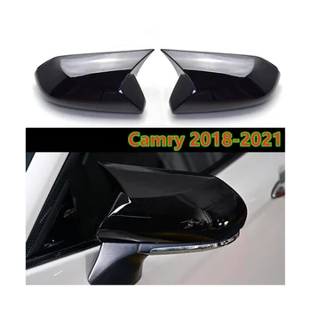 Для Toyota Camry 2018-2022 CAMRY M STYLE Модифицированная крышка зеркала Мегафон Древесный уголь