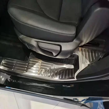 Для Toyota Highlander 2021 2022 Накладка на порог из нержавеющей стали Накладка на порог Накладка на дверь Автомобильные Аксессуары