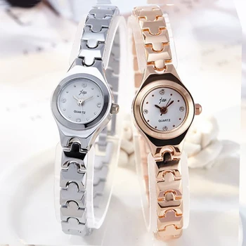 Женские часы с маленьким циферблатом Кварцевые часы с золотым металлическим ремешком, модный женский браслет, мини-наручные часы Orologio Diamond