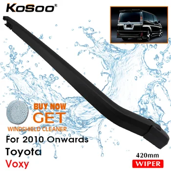 Заднее лезвие KOSOO Auto для Toyota Voxy, 420 мм, 2010 года выпуска, рычаг щеток стеклоочистителя заднего стекла, аксессуары для стайлинга автомобилей