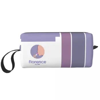 Изготовленная на заказ сумка для туалетных принадлежностей Florence By Mills для женщин, органайзер для косметики, дамский чехол для хранения косметики Dopp Kit Case