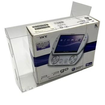 Коробка для показа коллекции для PSP GO/Sony PlayStation Portable Go Game Storage Прозрачные коробки TEP Shell Прозрачный чехол для сбора