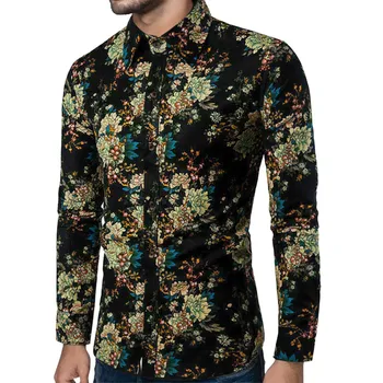 Мужская новая осенне-летняя зимняя уличная модная молодежная рубашка с 3D принтом, топ с длинными рукавами, красивые мужские винтажные румяна