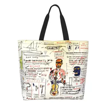 Неоткрытый гений; сумки для покупок; женские милые баскии; художественная холщовая сумка для покупок; сумка большой вместимости.