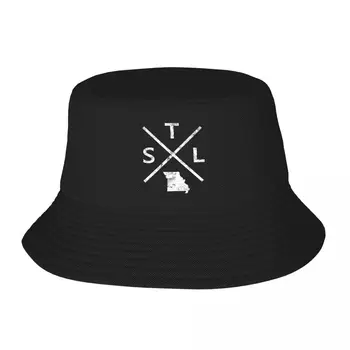 Новая винтажная панама STL Cross в стиле Сент-Луиса в стиле ретро, походная шляпа, пенопластовые шляпы для вечеринок, одежда для гольфа, женская пляжная мода, мужская