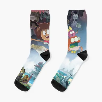 Носки Amphibia Season 2, носки aesthetic Funny socks