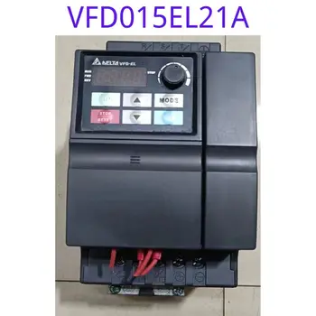 Подержанный преобразователь частоты VFD015EL21A 220 В 1,5 кВт был протестирован, и его функция не нарушена