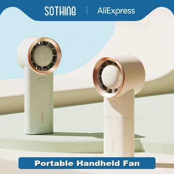 Портативный мини-вентилятор для дома, кемпинга, путешествий, Беспроводной Электрический ручной вентилятор, Бесшумный USB Перезаряжаемый