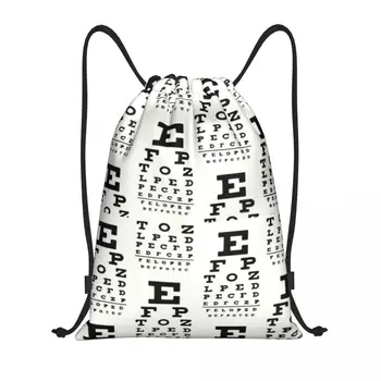 Рюкзак с завязками для глаз Opticians, спортивная спортивная сумка для женщин, Мужская сумка для покупок, Рюкзак для покупок