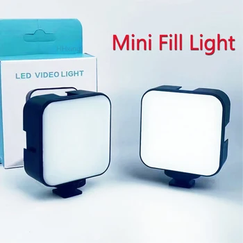 Светодиодные фонари Лампа для фотосъемки в прямом эфире Карманная RGB-подсветка для видеосъемки Камеры Beauty Fill Professional Selfie Ringlight