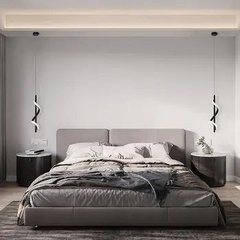 Современная люстра Лампы Nordic Прикроватные СВЕТОДИОДНЫЕ Домашние подвесные светильники для дома