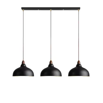 Современная подвесная лампа для столовой длиной 3 головки, дизайнерское освещение для бара в гостиной, настольная подвесная лампа для парикмахерской E27 Droplight