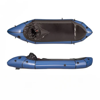 Суперлегкий каяк из ТПУ для 1 человека плюс пластиковая надувная лодка для рыбалки на продажу
