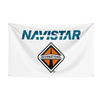 Флаг Navistars размером 3x5 футов, баннер для гоночного автомобиля с принтом из полиэстера Для декора, декор для флага, баннер для украшения флага, баннер для флага